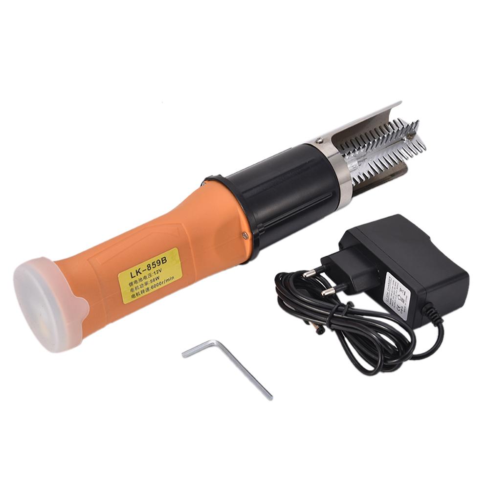 Electric Fish Scaler Fishing Scalers Scraper 6000 RPM Seafood Tools Fish Scale Planer EU Plug