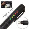 Test Pen Automobile Brake Fluid Oil Tester Pen With 5 LED Lights Display Battery Testers With Brake Fluid Tester For Car