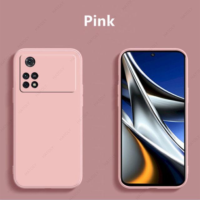 For Poco X4 Pro Case For Poco X5 X4 X3 M4 Pro F5 Pro Cover Funda Shell Liquid Silicone Soft TPU Phone Case Poco M4 Pro X4 GT F4 F3 Redmi Note11 10