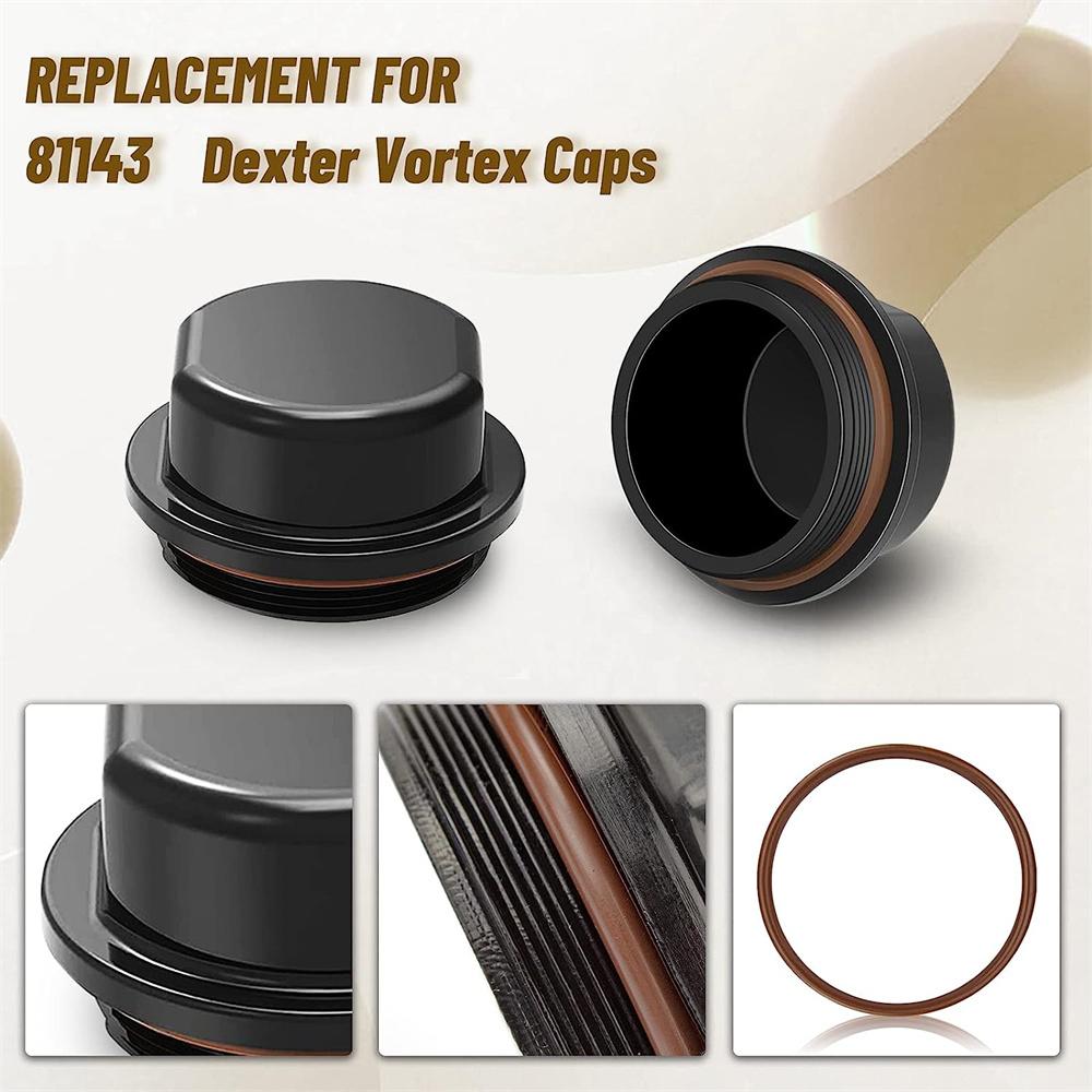 2Pcs Hub Dust Caps Fit For Vortex 81143 48355V K71-G01-73, 21-261