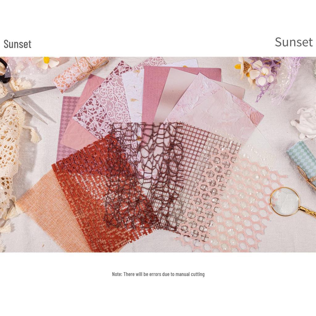 Retro Dream Series Journal DIY Decor Pack - 15 Sheets, 4 Styles