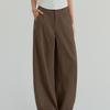 Banded Balloon Curved Barrel Fit Pants