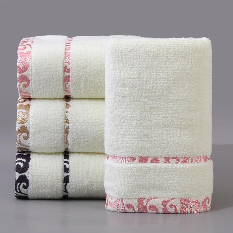 Soft, Thick Pure Cotton Face Towels - Absorbent and Gentle for Adults