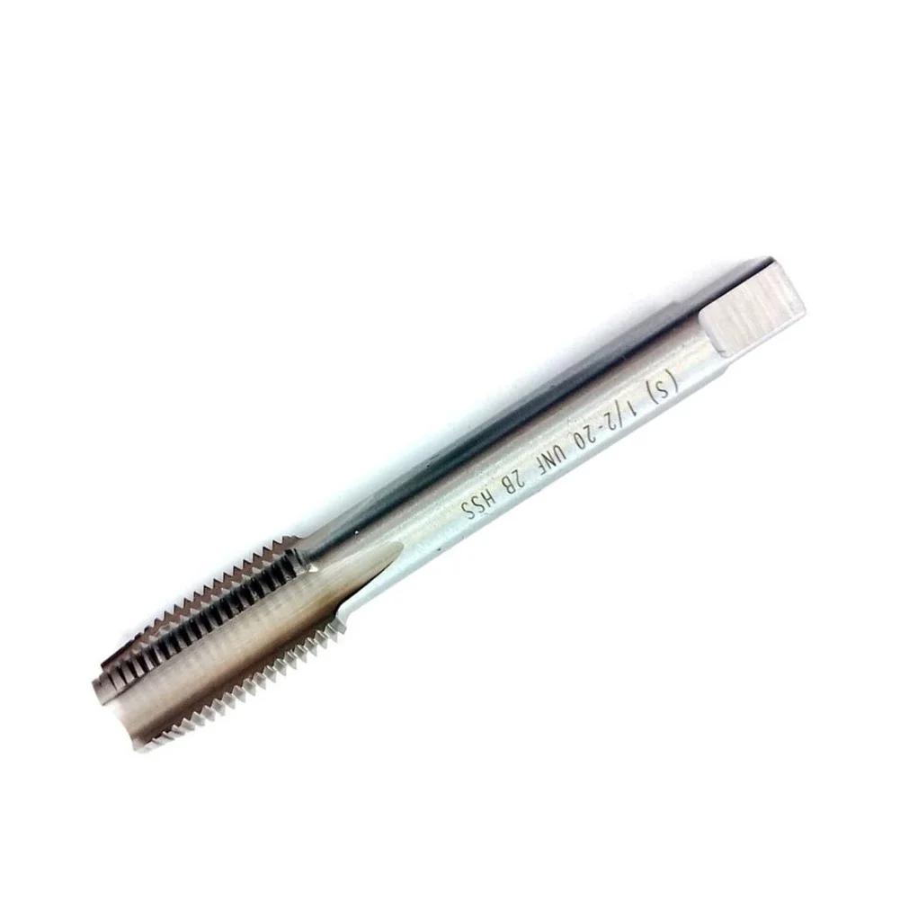 1/2-20 UNF Machine Screw Taps HSS Right Hand Thread Pitch 1/2Inch Cutting Tools Tap Drill Bit 84mm Alloy Steel Tap Hand Tools