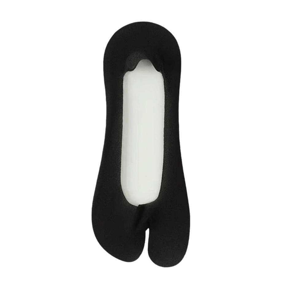 Ultra Thin Toe-separated Socks Ice Silk Toe Socks Liner Socks Split Toe Socks  Casual Wear чёрный