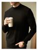 Men's Round Neck Knit Sweater: High-End Autumn Winter Style