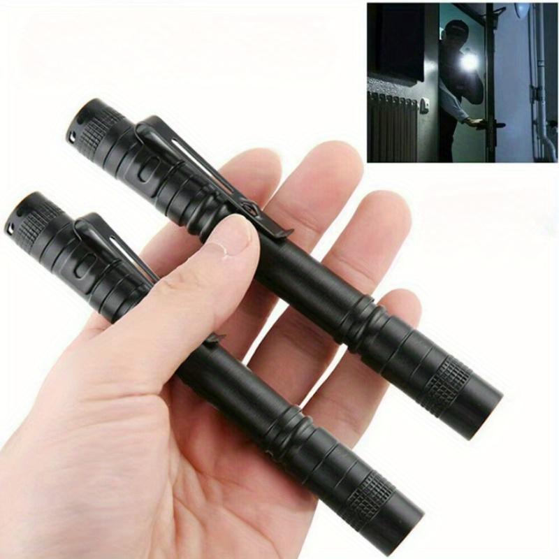 5PC Mini Portable LED Pen Light, Super Bright, Skilled Hands Holding Flashlights, Camping Outdoors, Emergency Situations