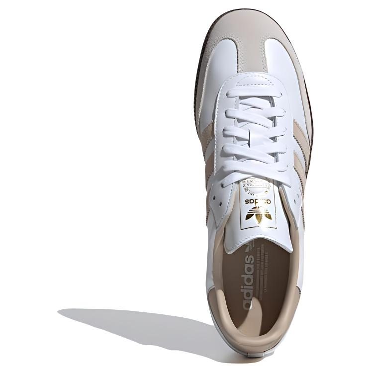 Adidas Samba OG Footwear White Beige Gum Unisex Sneakers Clay-Brown Gum-5 JI0218
