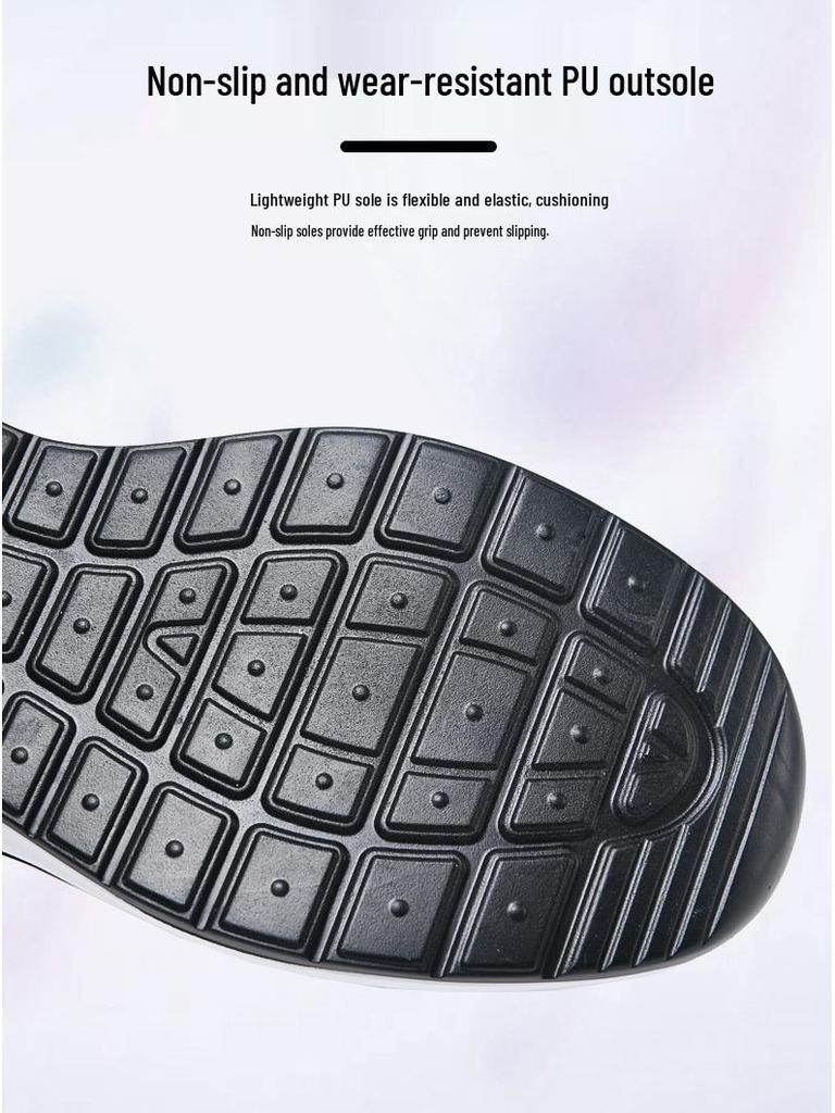 Women's Black Leather Air Cushion Sneakers: Autumn/Winter Casual, Thick Sole, Trendy Flat Heel Shoes