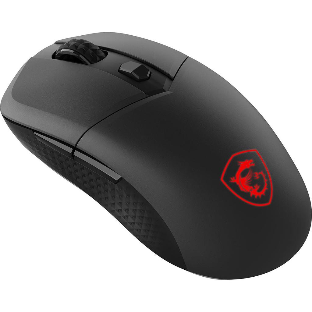 MSI VERSA 300W Wireless Gaming Mouse, Lightweight 60g, Wired/Wireless, Ambidextrous, MS0731
