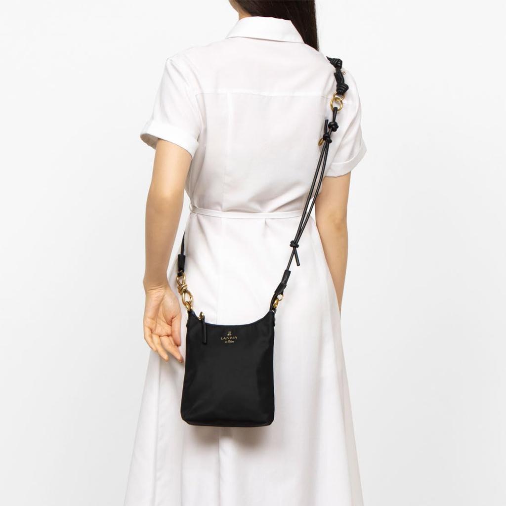 en Shoulder Colore Black [LANVIN Bleu] Women's