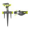 Garden Pulsating Sprinkler On a Three-Pronged Spike for Watering