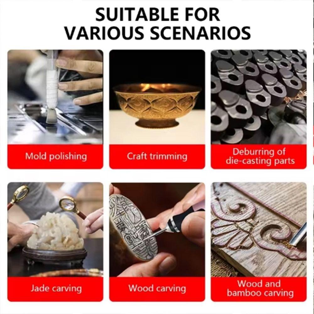Rechargeable Small Electric Grinder Fine Carving Electric Polishing Pen  Drilling Holes