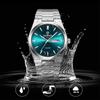 Watch with Luminous Day Stainless Steel Business Quartz Versatile and Stylish Perfect for or Boyfriend Gifts Men's Calendar, Function, Display,