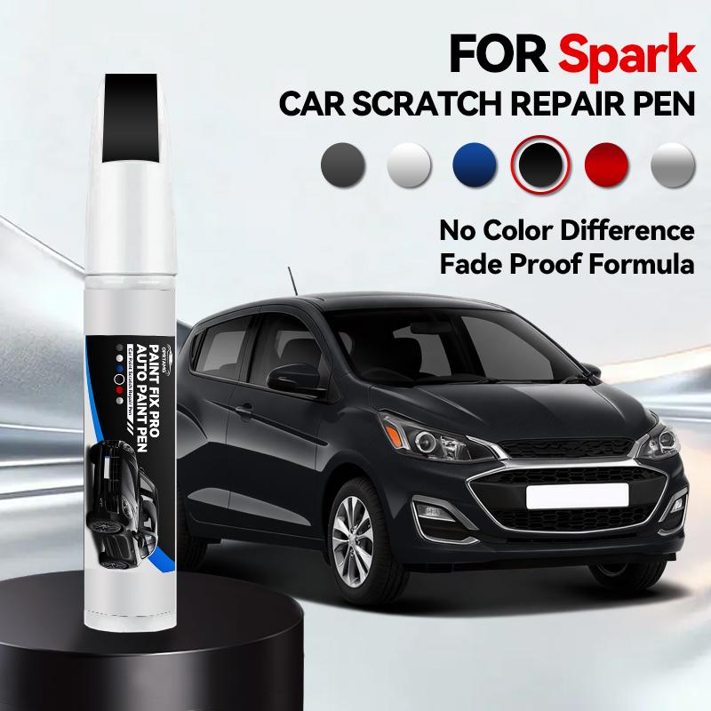 

Для Chevrolet Spark 1994-2026 Фарба-ремонтник Подряпин Засіб для видалення подряпин DIY Автоаксесуари Чорний Білий Сріблястий Синій Червоний