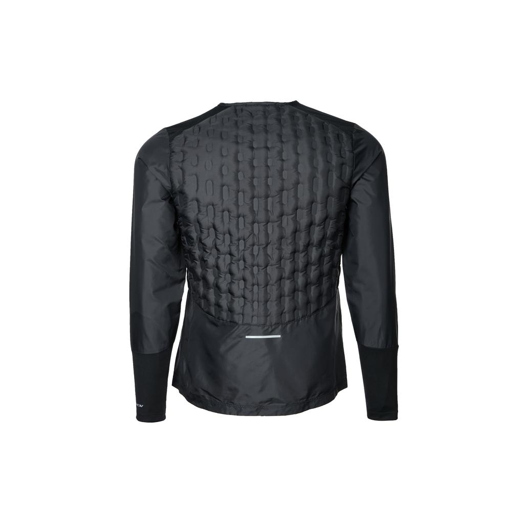 Nike Solid Color Logo Print Zip Round Neck Jacket Women jackets Black DQ6710-010