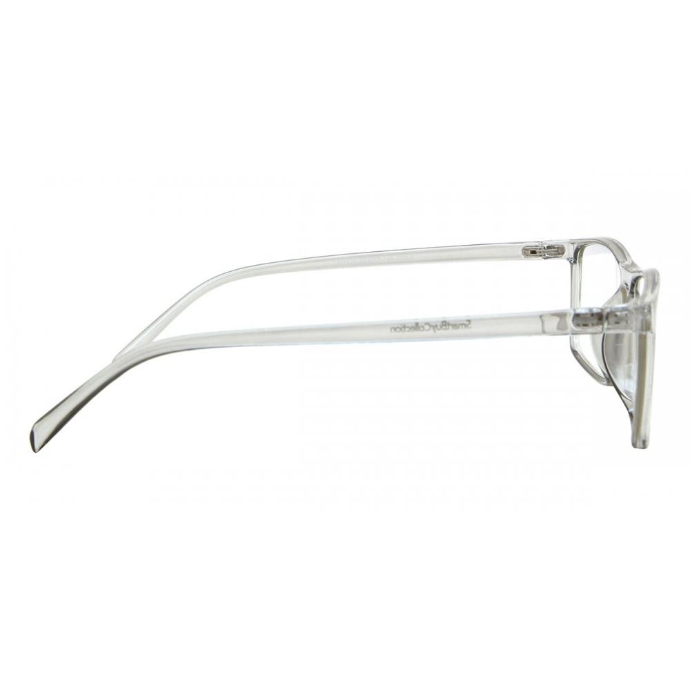 Full Rim Square Transparent Grey Smartbuy Collection Hargus Pc2429 C8 Fashion Unisex Eyeglasses