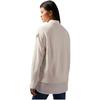 Calvin Klein Casual Minimalist Letter Jacquard V-Neck Knit Vest Women Vest Milk-White J224560