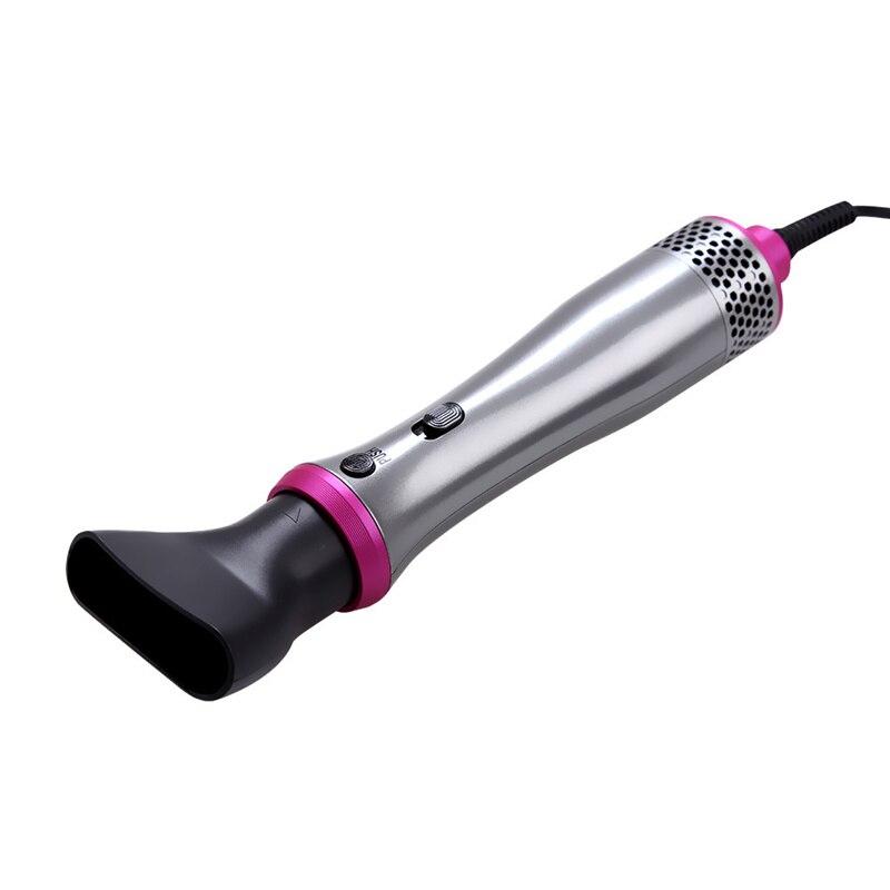 Professionelle 5 In1 Negative Haartrockner Pinsel Curling Eisen Haarglätter Heißer Luft Pinsel Kamm Styling Werkzeuge Luft Gebläse Trockner Luft