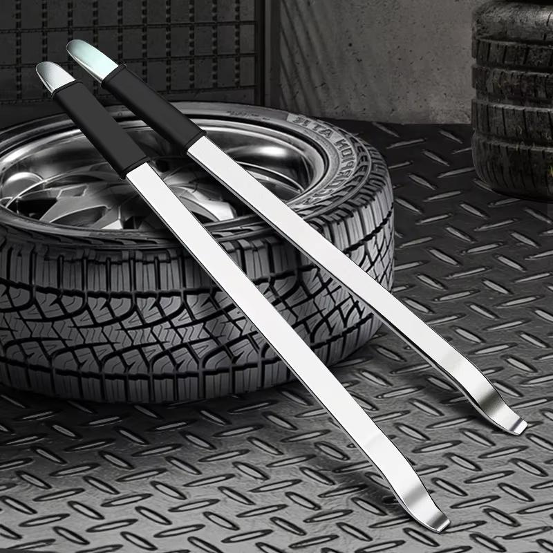 1pc Tire Changer Pry Bar Tools Multifunction Tire Mount And Demount Tool With Rubber Handle Car Motorcycle Repair Accessories