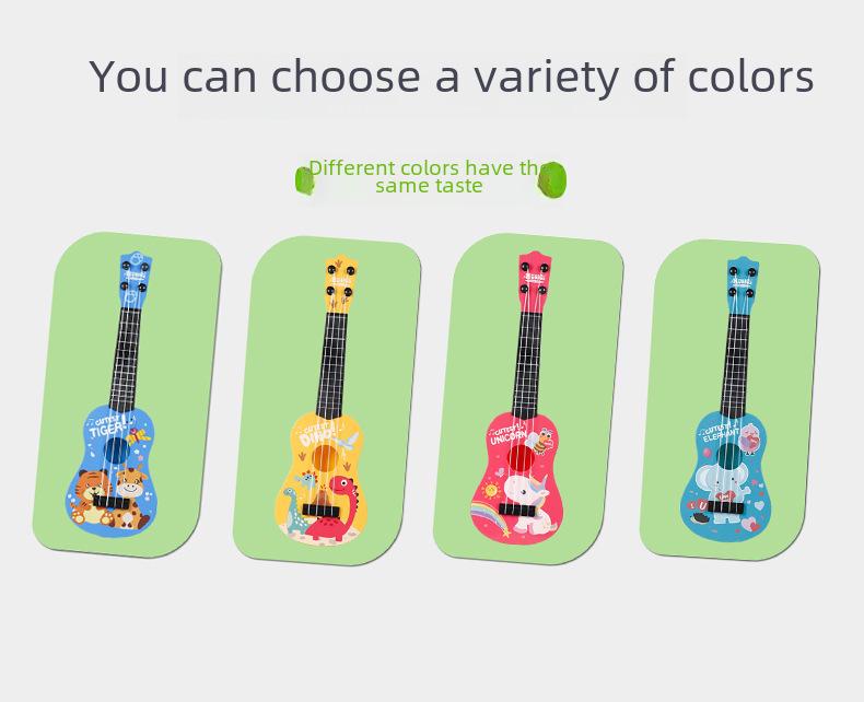 Child's Mini Toy Guitar - Playable Simulation Ukulele Instrument
