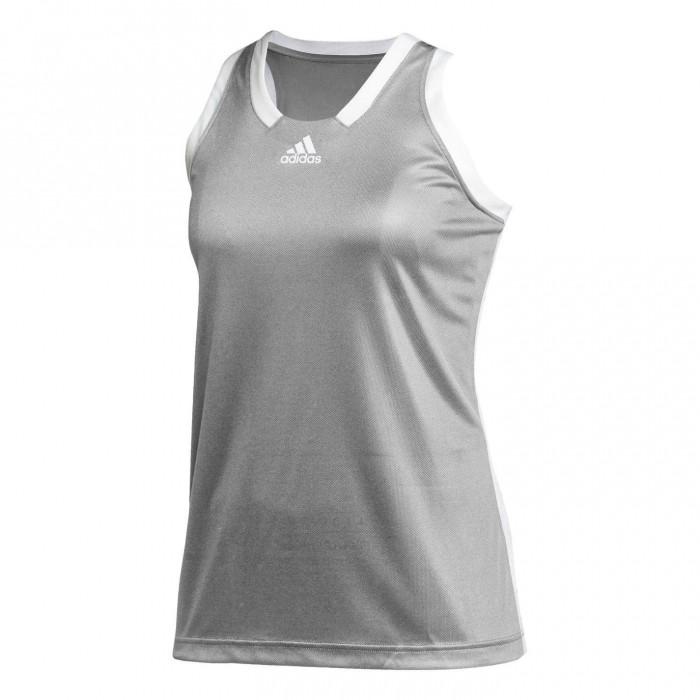 adidas Canottiera Regular da Donna/Signora con Striscia Laterale