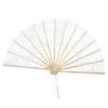 Vintage Handheld Fan Elegant Dance Fan Portable Lace Folding Fan  For Wedding Party Home Decor