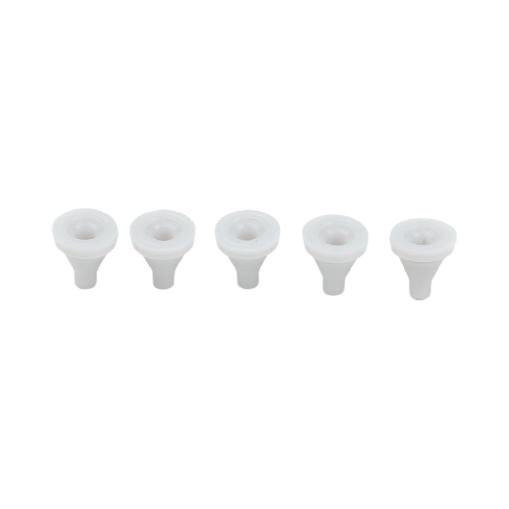 Ugelli di Ricambio per Soffione Doccia 100 Pezzi Silicone Adattamento Apertura 4mm Parti Doccia