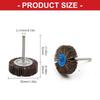 Pack of 5 80 Grit Sanding Flap Discs 32mm Shank Quality Materials For Metal Polishing Grinding Work Use
