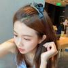 Female Headwear Rhinestone Bow Hair Claw Korean Style Crab Clips Women Hair Clips Hair Accessories