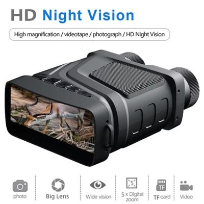 1080P Noční vidění Dalekohled 850nm Infračervený HD 5X Digitální Zoom Dalekohled Noční brýle Pro Lovecké Kempování Dohled