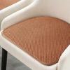 Handwoven Rattan Seat Cushion, Summer Breathable Square Chair Mat, Anti-slip Cooling Sitting Pad for Dining & Office Chairs