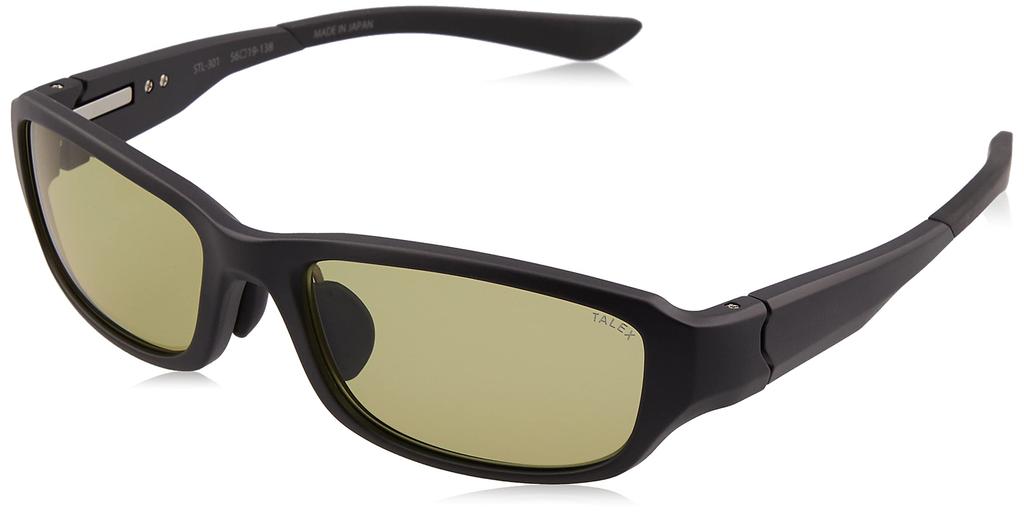 Fishing Polarized Matte [Shimano] Sunglasses, Glasses, STL301, Black/Ease Green, UJ-301V