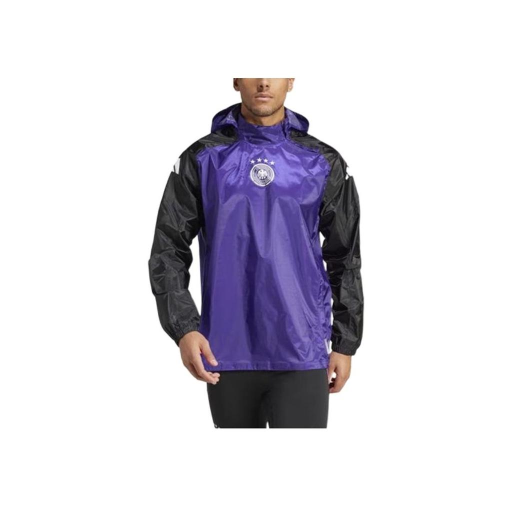 adidas Niemcy Tiro 24 Pro Top Przeciwdeszczowy Modny Wygodny Wszechstronny Przyjazny dla Skóry Koszulka Piłkarska Męskie topy IP6514