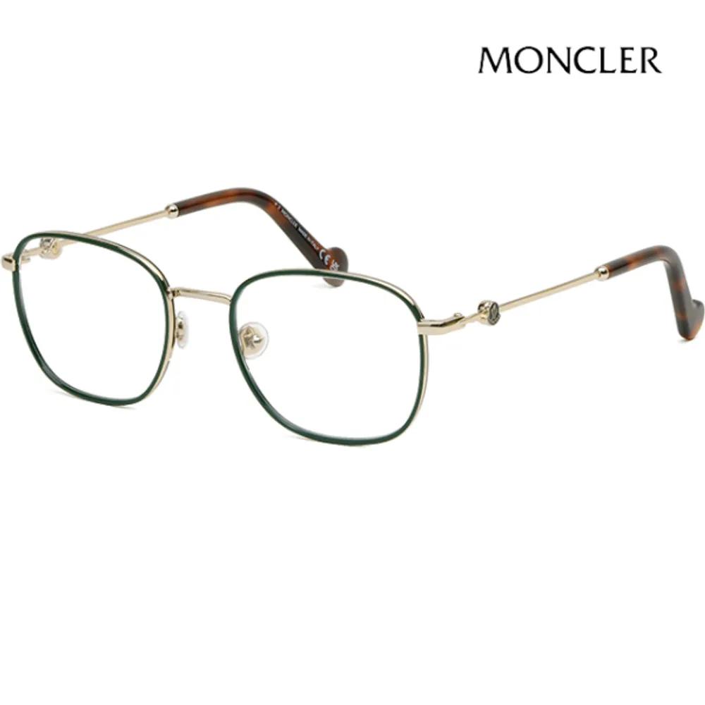 Moncler Eyeglass Frame ML5108 032 Lightweight Metal Frame Square Windsor Rim