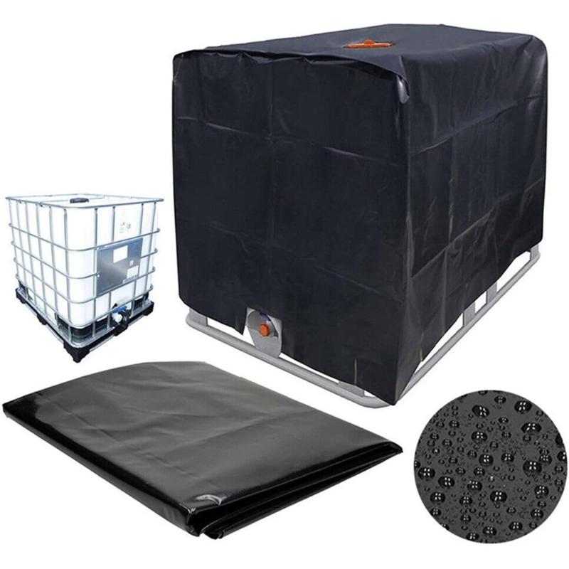 Large Capacity Storage Cover 1000L Polyester Fabric Featuring Sun Block Layer For Outdoor Container