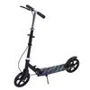 Scooter for Teens and Adults with Dual Brake System Big PU Wheels One Button Folding Adjustable Height Scooter for Ages
