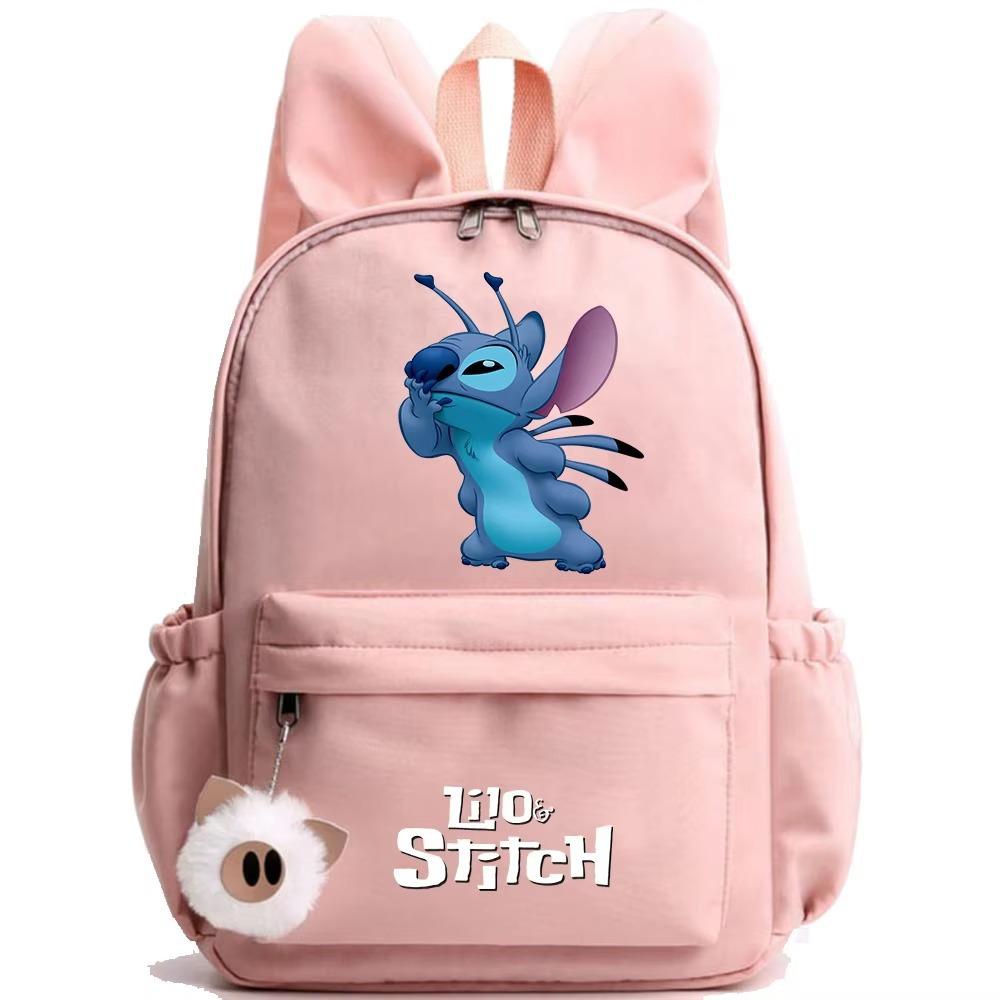 

Pattern rabbit ear backpack cute primary school junior high school schoolbag fashion trend men s and women s models Average Size