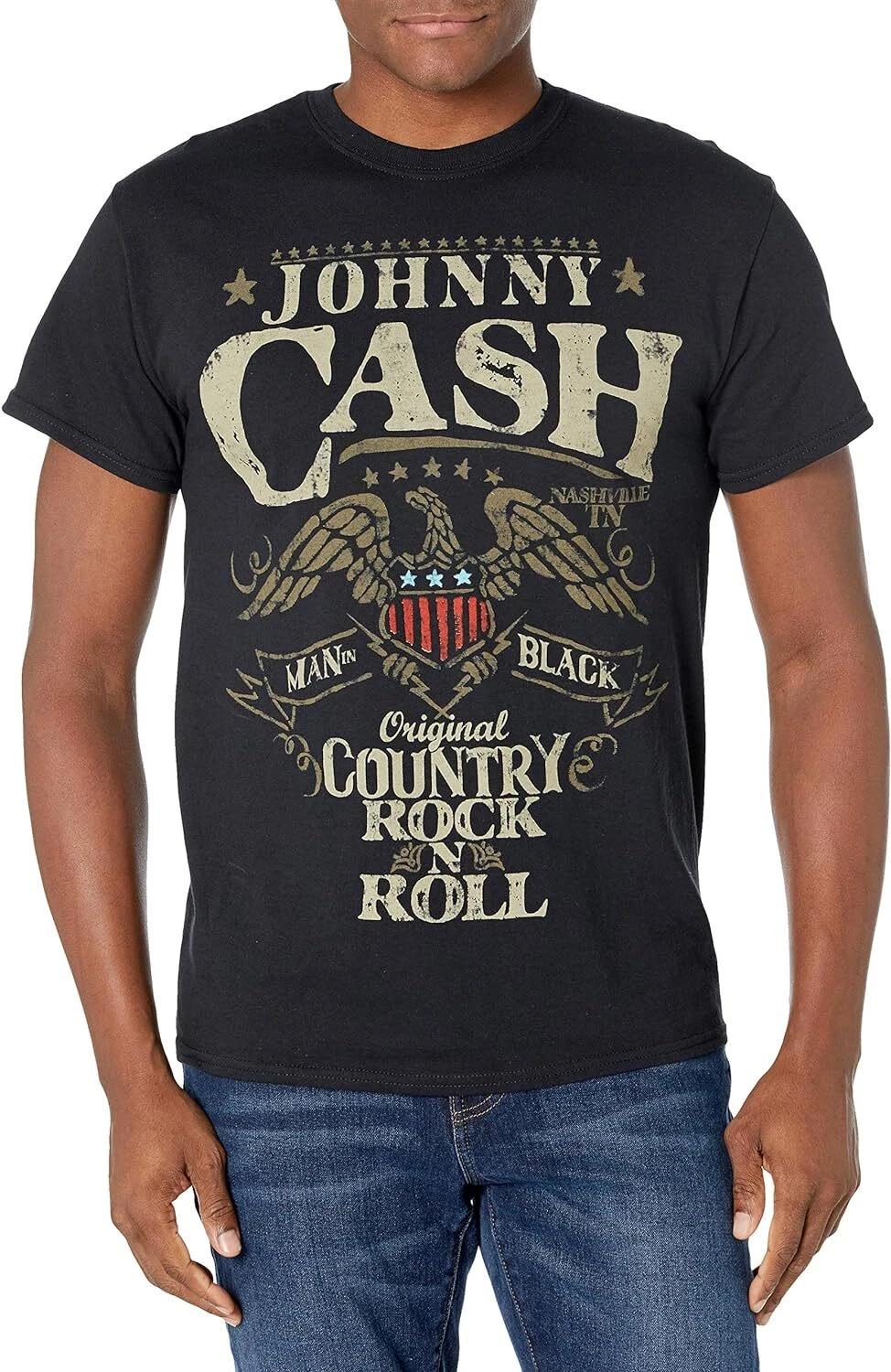 

Authentic JOHNNY CASH Country Rock N Roll T-Shirt S-3XL NEW 2XL