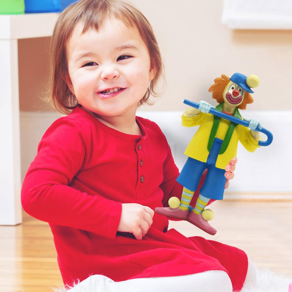 Resin Creative Clown Ornaments Bar Desktop Birthday Gift Party Cabinet Home Decoration Crafts