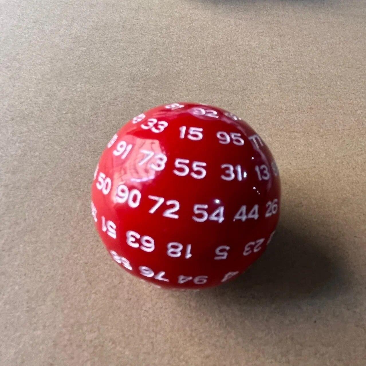 

Нові 100-гранні кості з числами, кубики з цифрами 1-100, багатосторонні D100, велика куля, гра в кості, колекційні кубики, навчальний реквізит, настільна гра