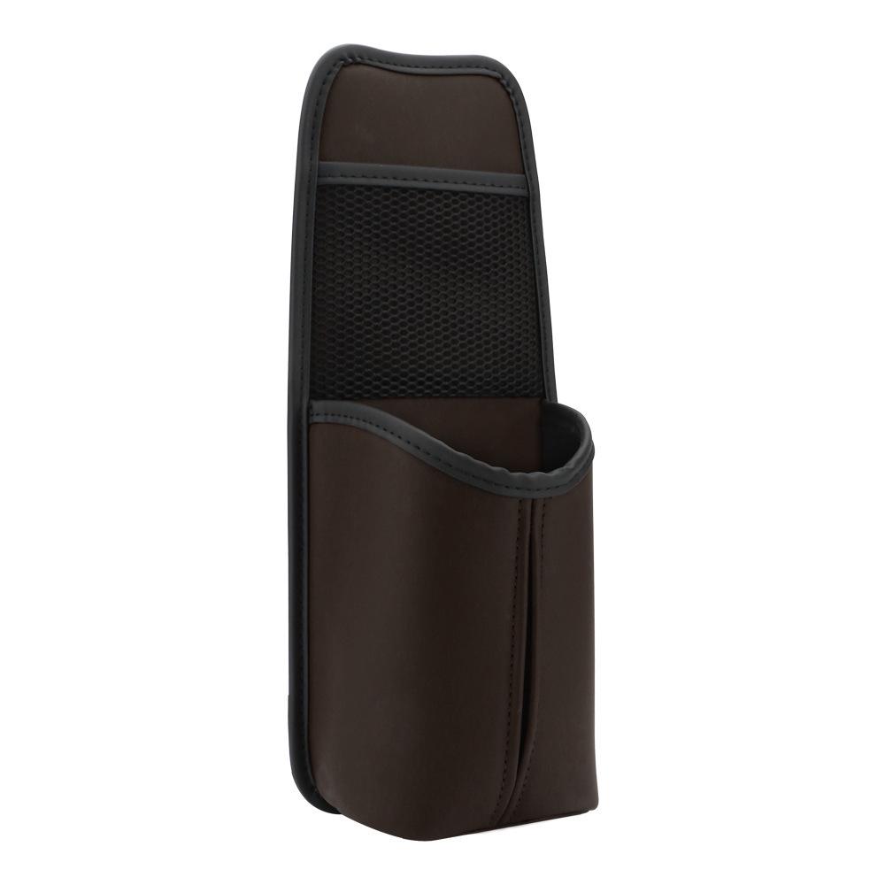 Multifunctional Car Cup Holder & Seat Storage Bag with Tissue Box