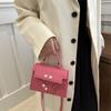 Autumn Small Bag Women's New Trendy Women's Bag Small Square Bag Shoulder Bag Fashionable Personalized Portable Messenger Bag