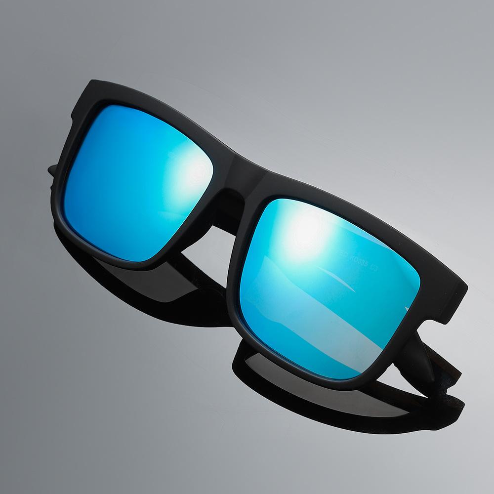 Polarized Sunglasses, Men'S And Women'S Square Sunglasses, Colorful Real Film Sunshades, Outdoor Driving Glasses