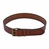 TOURBON Belt for Electrician Work Large Size Men, Belt, 2-Pin, (Brown)