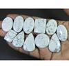358Cts. Natural Howlite Mix Shape Cabachon Loose Gemstone 11 Pcs Lot C-2547