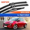Pour Opel Adam 2012- 2013 2014 2015 2016 2017 Essuie-glace Avant&Arrière Balais d'essuie-glace Pare-brise Pare-brise Fenêtre Balais 26"+16"+14\"