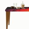 Volcano In The Snow Rectangular Waterproof Oilproof Tablecloth Table Cover for Events Festival Party Decorations Table Cloth