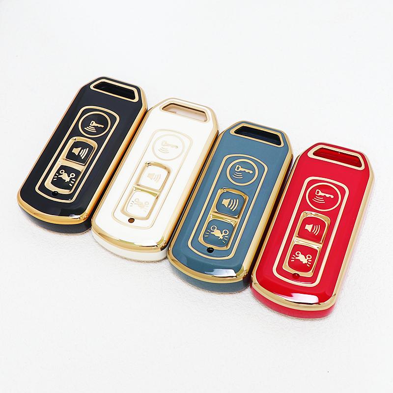 Keyless Shell For Honda X-ADV 750 SH150i SH300 150 PCX 125 SH125 JpADV150 Forza 250 350 TPU Car Remote Key Case Cover Fob