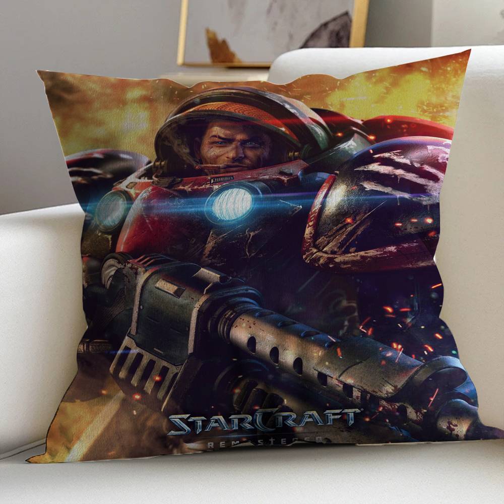 S-Starcraft 2 Наволочка мультяшный Подарок Наволочка для подушки Спальня Дом Диван Кресло Сиденье Декор наволочка 12x12Inch